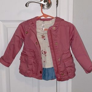 Like New OshKosh B’Gosh Jacket and Shirt Set